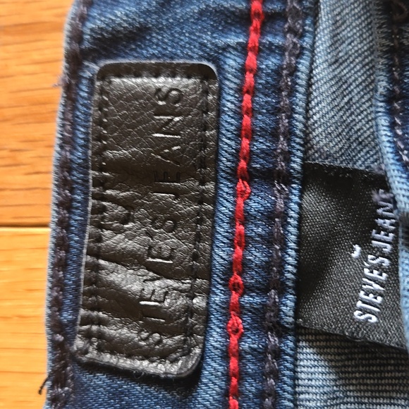 NWT Men's "Steve's Jeans Slim Fit", color Luca, size 34x32 Stretch. - Picture 3 of 9